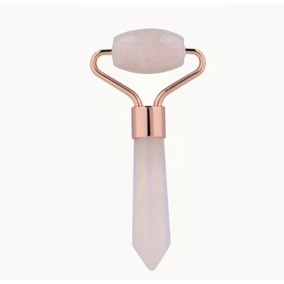 Mini Facial Massage Stick - Natural Jade Roller for Dark Circles, Skin Tone Improvement & Blood Circulation