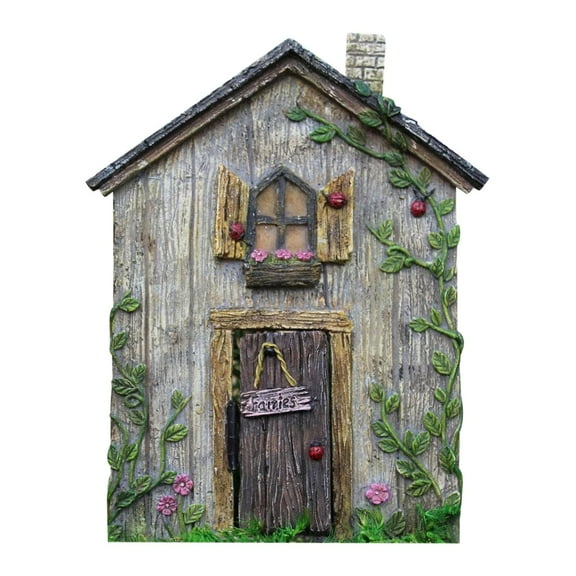 Mini Fairy Door - Sturdy Wood Garden Decoration, Create Magical Moments with Kids