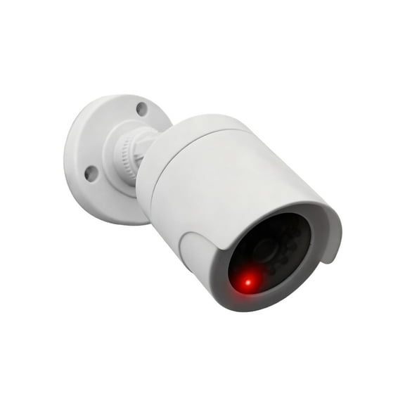 Mini Fake Security Camera Red LED Blinking Lightweight Not Theft Device Plastic