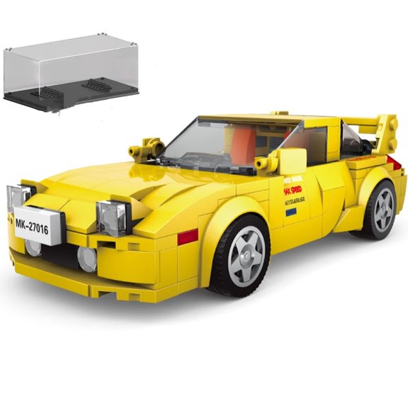 Mini Famous Series Sports Car Assembly Building Blocks Toy Models