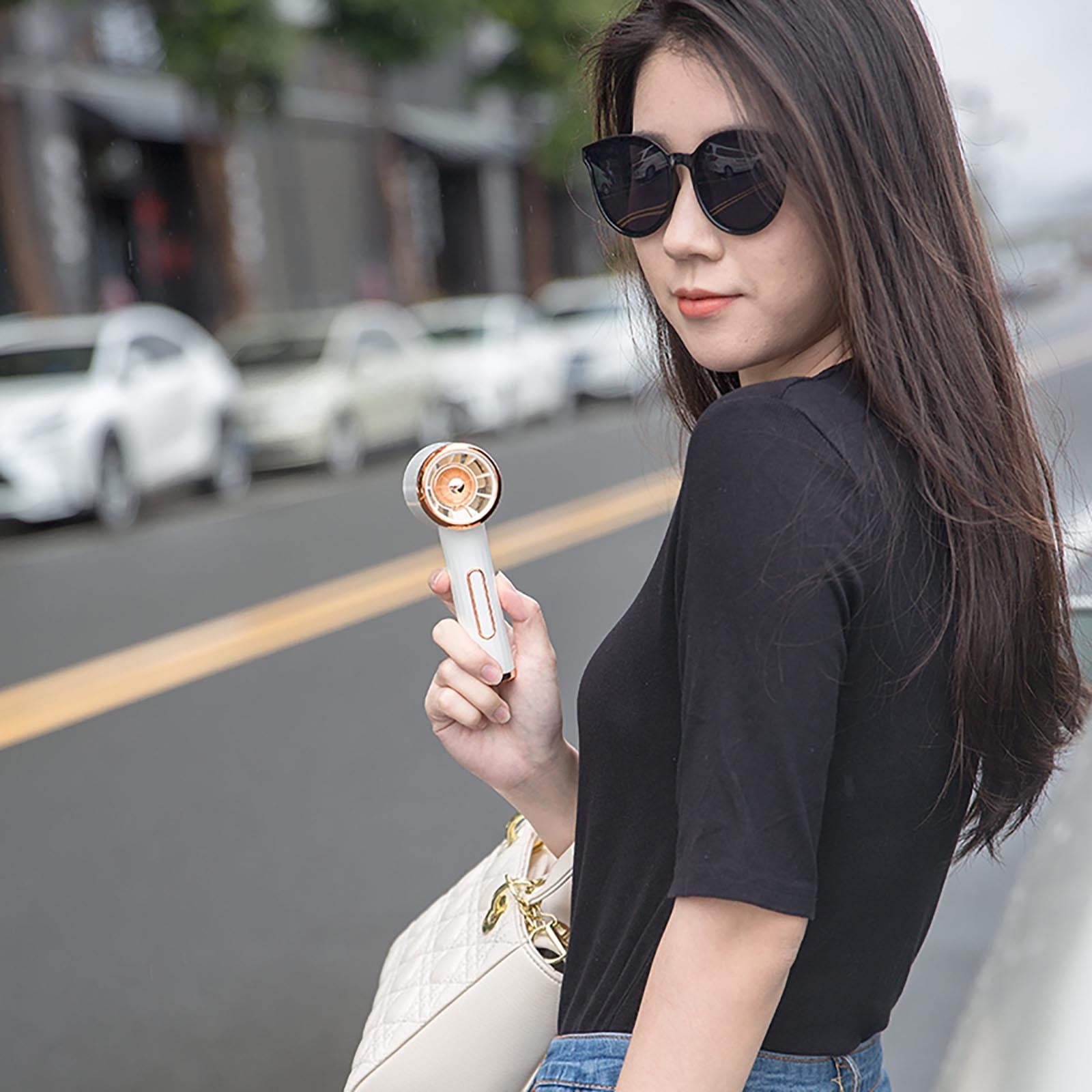 Mini Fan Battery Operated Fan Neck Fan Electric Fan Neck Fans That Blow