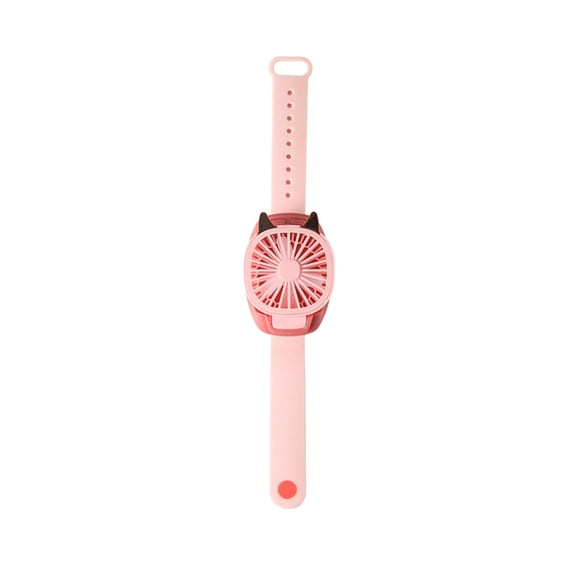 Mini Fan Watch USB Fan Watch Portable Wrist Fan Mini Watch Fan for School Office, Ideal Gift for Boys and Girls