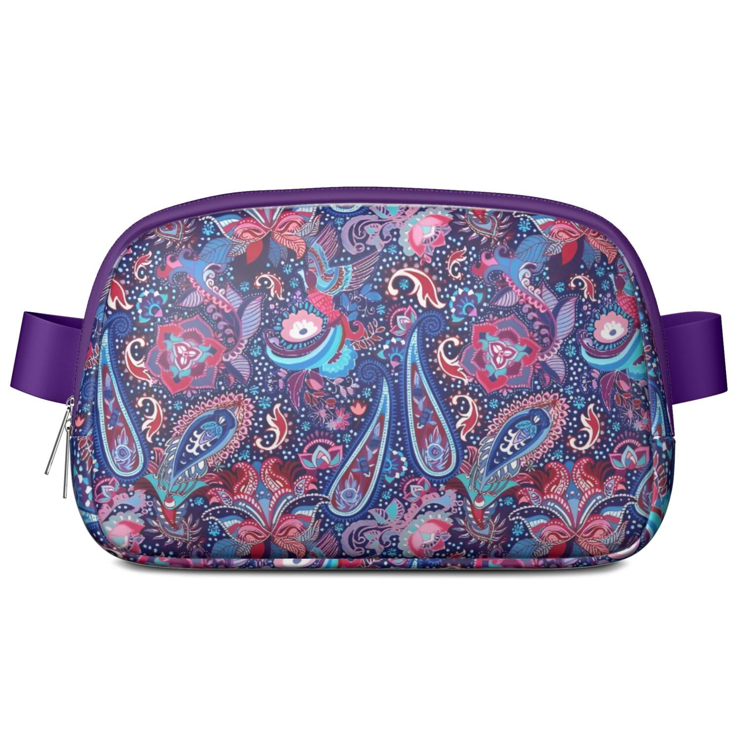Nokogo Women's Fashionable Waterproof Running Belt, Purple