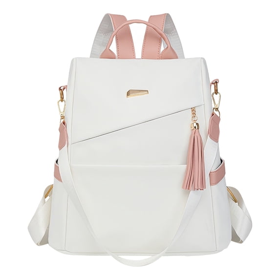 Mini Fashion Backpack for Women, Small Lightweight Nylon Anti-theft Casual Travel Daypack Purse with Water Bottle Pocket, Backpack With Adjustable Shoulder Straps