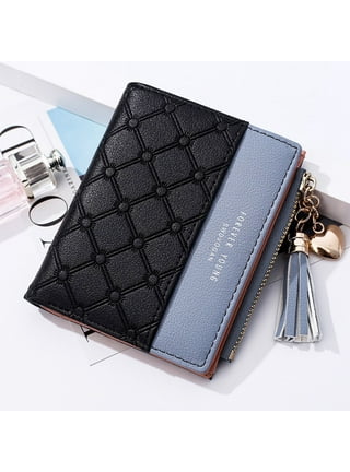 Contacts Womens Kiss Lock Purse Leather Clutch Wallet Frame Coin Pocket  Vintage Trifold Red Phone Wallet Card Holder Photo Window