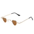thumbnail image 1 of Mini Fashionable Sunglasses Small Heart Personalized Shades Glasses Metal, 1 of 3