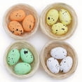 thumbnail image 1 of Mini Faux Nests with Speckled Eggs for Easter Decor – Festive, Intricate Design, Long-lasting, Ideal for Egg Hunts & Table Centerpieces, 1 of 5