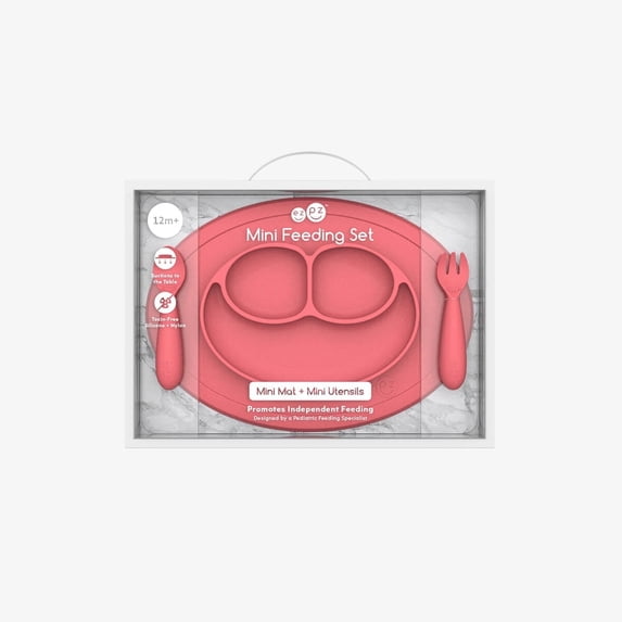 Mini Feeding Set (Coral)