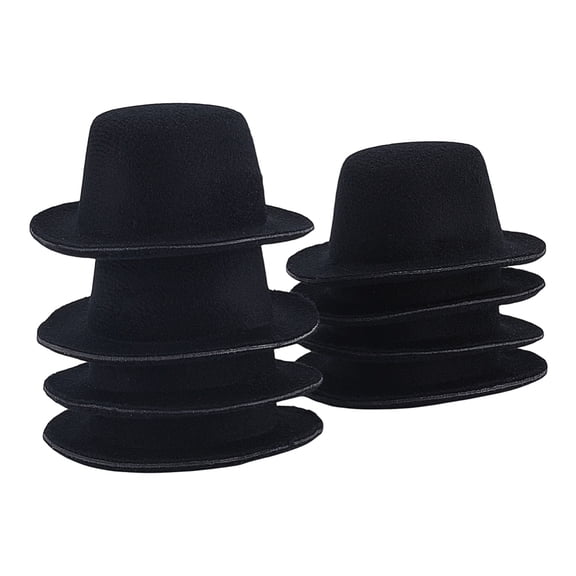 Mini Felt Top Hats Miniature Formal Party Hats Mini Felt Hat Magician Caps