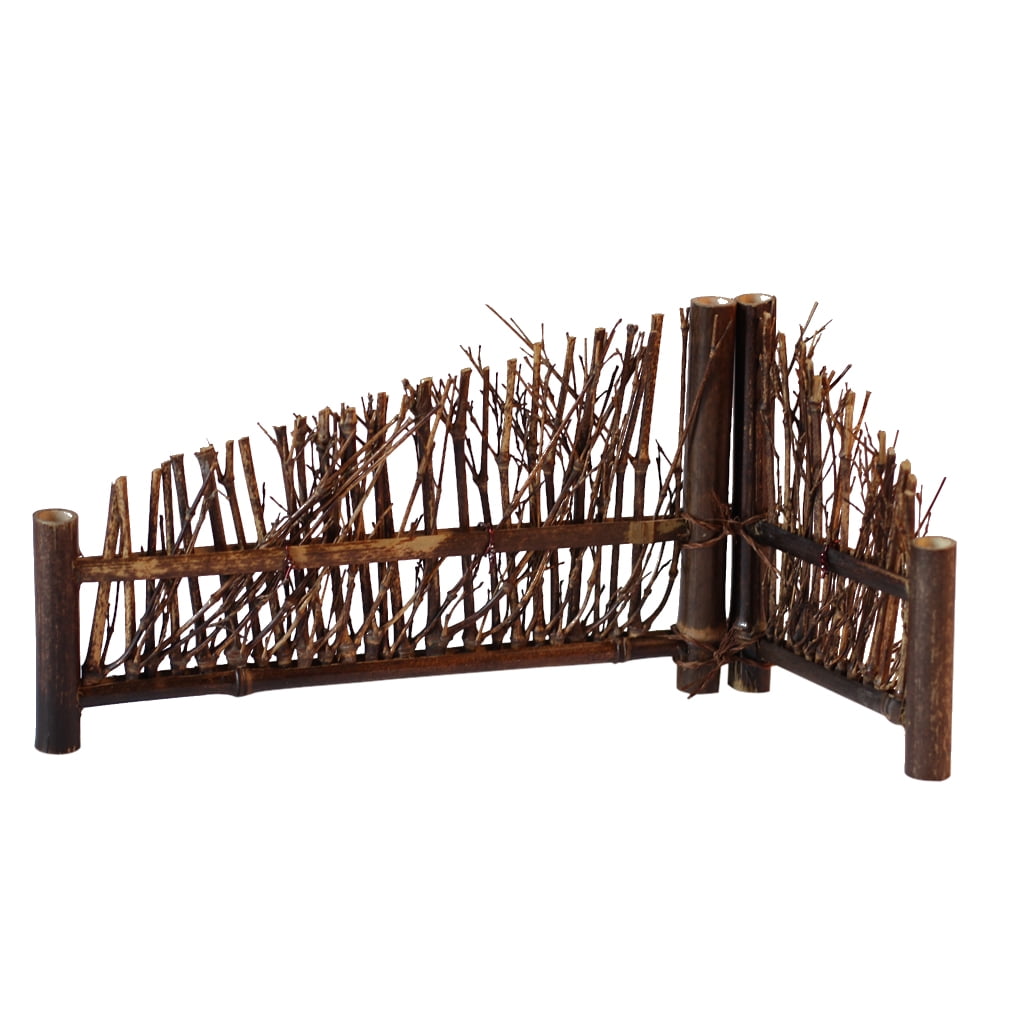 Mini Fence Tea Ceremony Natural Bamboo L # 1 - Walmart.com