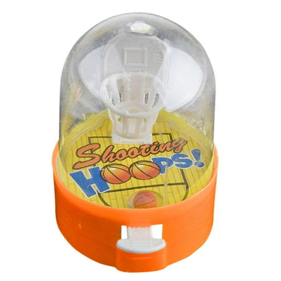 Mini Finger Basketball Shooting Game,Mini Handheld Desktop Table Basketball Game for Teen Development Educational Sport for Reduce Stress Killing Time Basketball Game Time (Random Color)