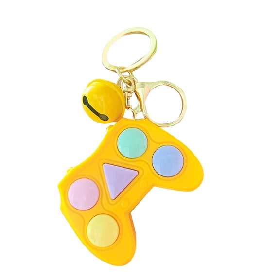 Mini Fidget Toy Stress Relief Hand Toys Lovely Cat Paw Push Fidget Game Keychain Toy Anxiety Stress Reliever Office Desk Toy for Kids Adults