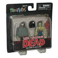 Mini Figure 2Pack Cloaked Survivor & Crawling Zombie with Sword and Arm Accessories