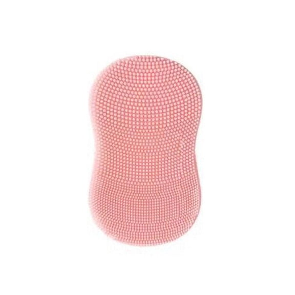Mini Finger Face Brush, Portable Silicone Facial Cleansing Massager for Deep Pore Cleaning & Makeup Removal, Pink