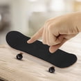 thumbnail image 1 of Mini Finger Skateboard, Maple Wooden Alloy Fingerboard Wheels Bearings Mini Fingerboard for Teens Adults, 1 of 9