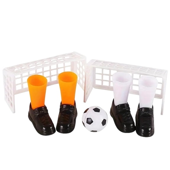 Mini Finger Soccer Game Set Desktop Fingertip Football Leisure Kit Portable Tabletop Interactive Pastime for Office Home Desktop Casual Entertainment and Relaxation