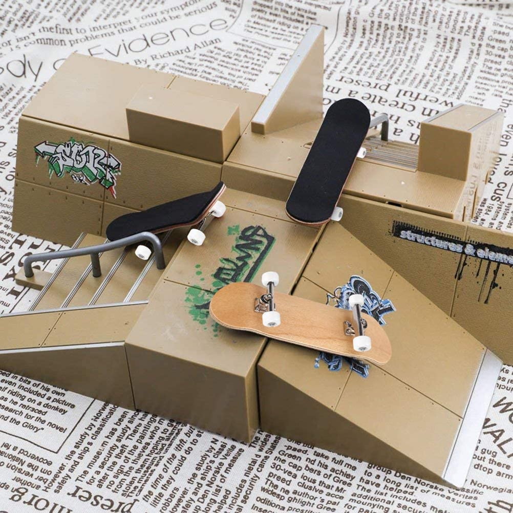 Mini Fingerboard Professional Fingers Skateboard Maple Wood DIY