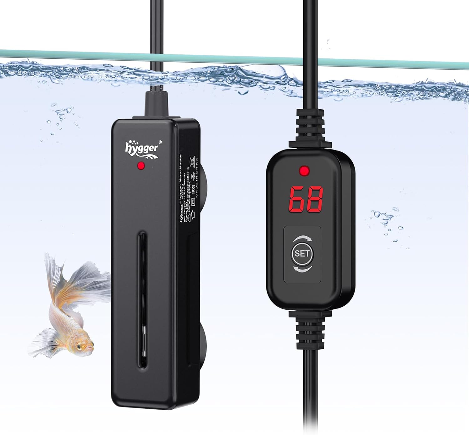 Curated visual reference: Picture Idea: Mini Fish Tank Submersible Heater 50W For 5 10 Gallons