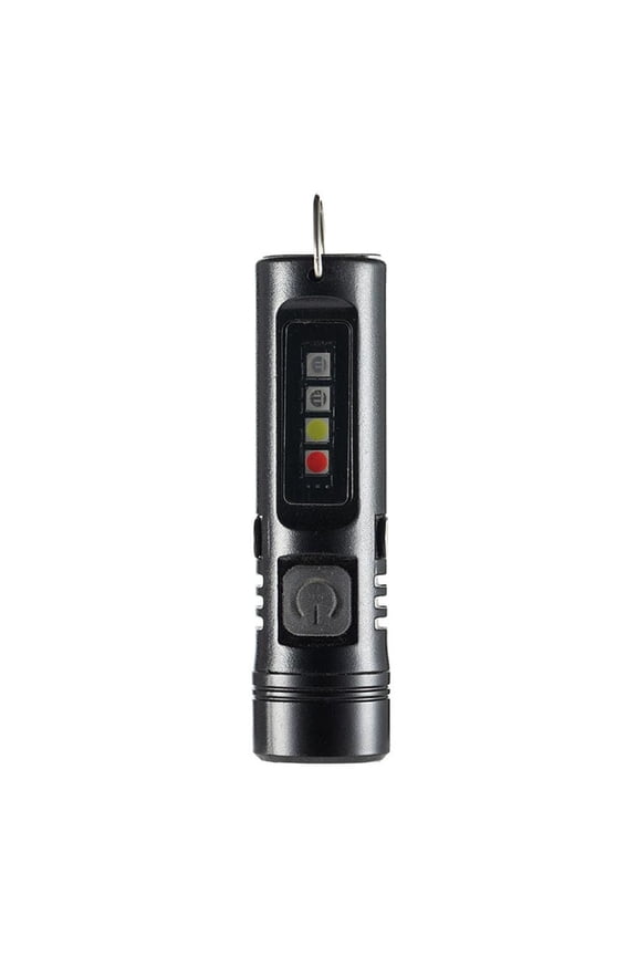 Mini Flashlight, 500 Lumens with Magnetic Tail & UV Light, Compact Keychain Light for Camping and Emergencies