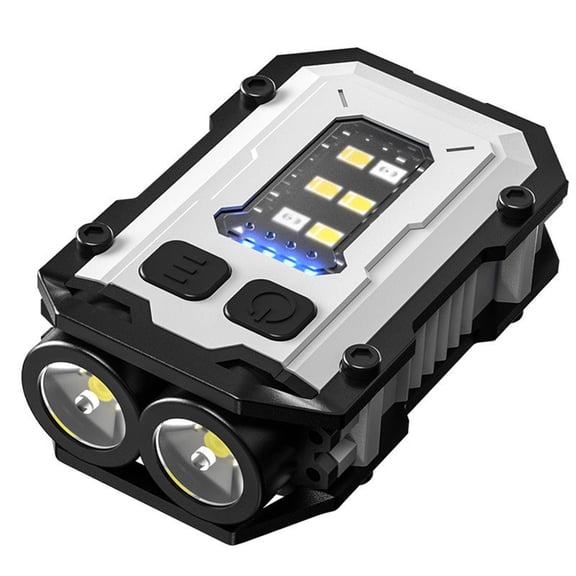 Mini Flashlight Keychain with 230 Lumens, USB-C Rechargeable, 7.5-Hour Runtime for Outdoor and Emergency Use