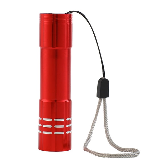 Mini Flashlight Rechargeable | Super Bright Small Led Flashlight | Portable Aluminum Pocket Flashlight for Camping Emergencies, Red