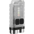 thumbnail image 1 of Mini Flashlight, V3 Small Powerful Keychain Flashlights with Red UV Blue Light, High Lumens 900LM USB-C Rechargeable Portable Mini Pocket EDC LED Flash Light -10 Modes, Waterproof, Tail Magnet, White, 1 of 5