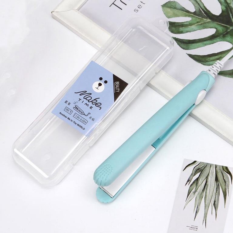 Mini Flat Iron Hair Straightener,2 in1 Hair Straightener and Hair