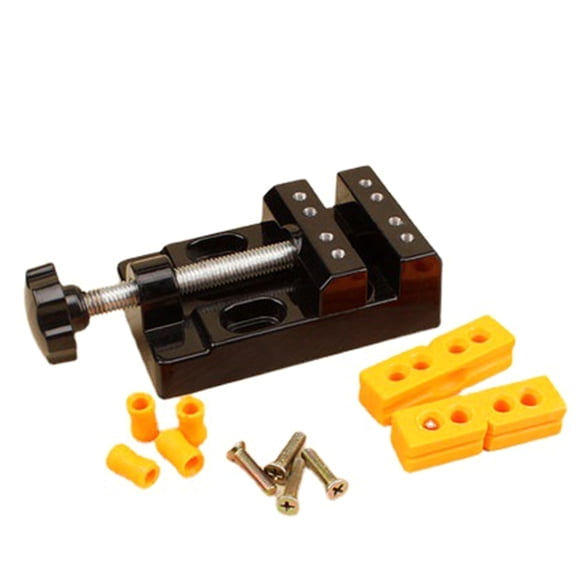 Mini Flat Pliers Vise Clamp Table Bench Vice for Jewelry DIY Woodworking