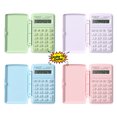 thumbnail image 1 of Mini Flip‑Open Scientific Calculator, 8‑Digit LCD Display Candy‑Colored Portable Pocket Calculator, PP Lightweight Handheld Counter for Office & Daily Calculations, 1 of 5