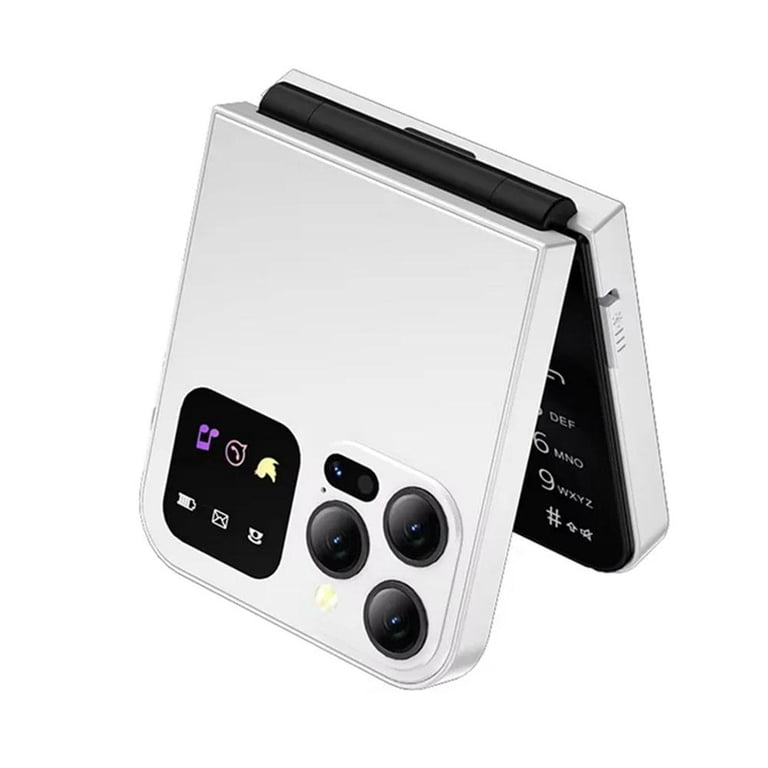 Mini Flip Phone 2.4-inch Screen Dual SIM Dual Standby Type-C