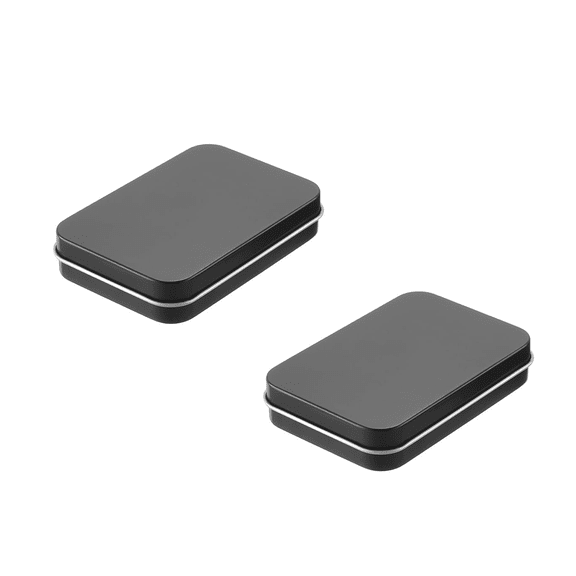 Mini Floss Box for Travel, Portable Toothpick Box Containers with Lid, Floss Dispenser, Reusable Toothpick Holder for Home, Small Storage Tins for Pin Jewelry Crafts Rubber Band