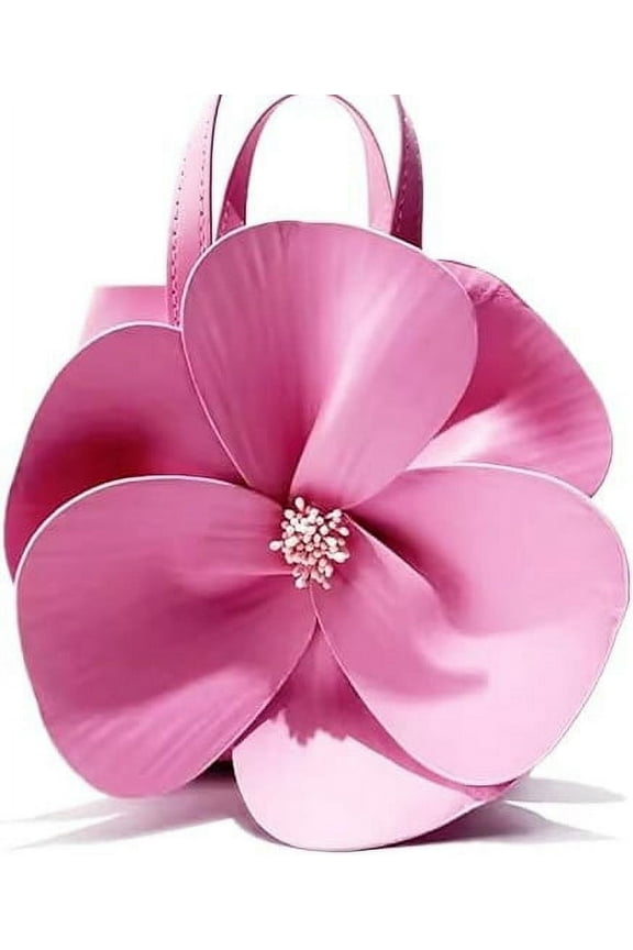 Mini Flower Evening Purse Floral Clutch Purses for Women PU Leather Evening Handbag with Chain Wedding Party Prom