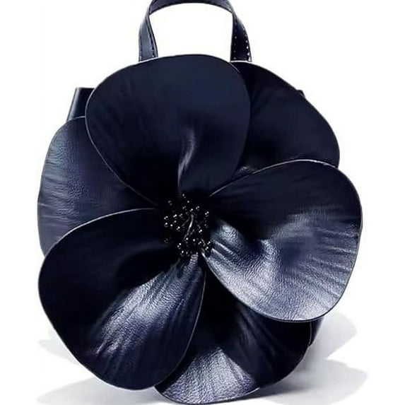 Mini Flower Evening Purse Floral Clutch Purses for Women PU Leather Evening Handbag with Chain Wedding Party Prom