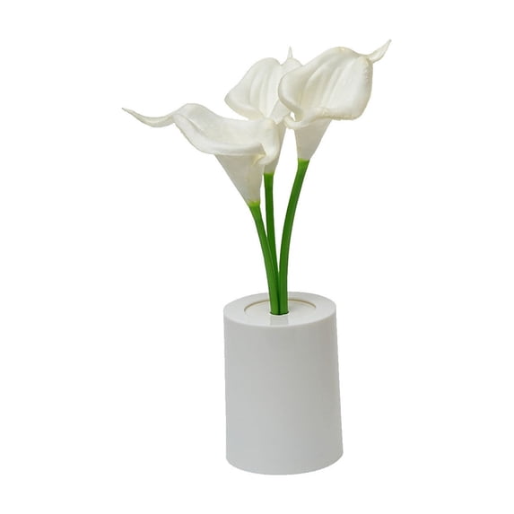 Mini Flower Pot Night Light Desk Lamp for Bedroom, Home Decor, Romantic Atmospheres, Battery Operated, Gift Idea
