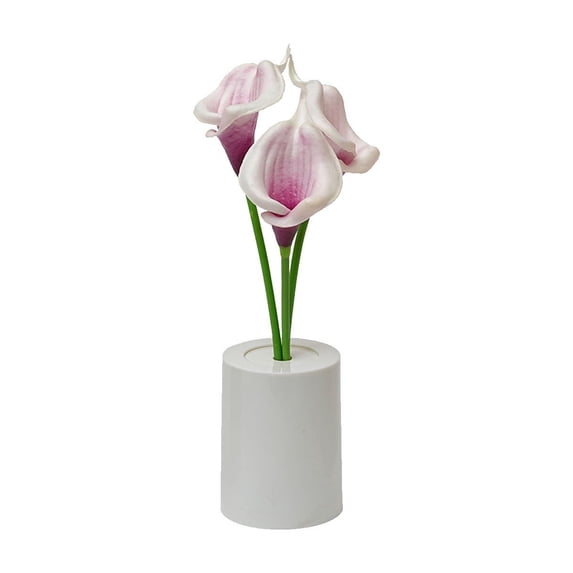 Mini Flower Pot Night Light Desk Lamp for Bedroom, Home Decor, Romantic Atmospheres, Battery Operated, Gift Idea