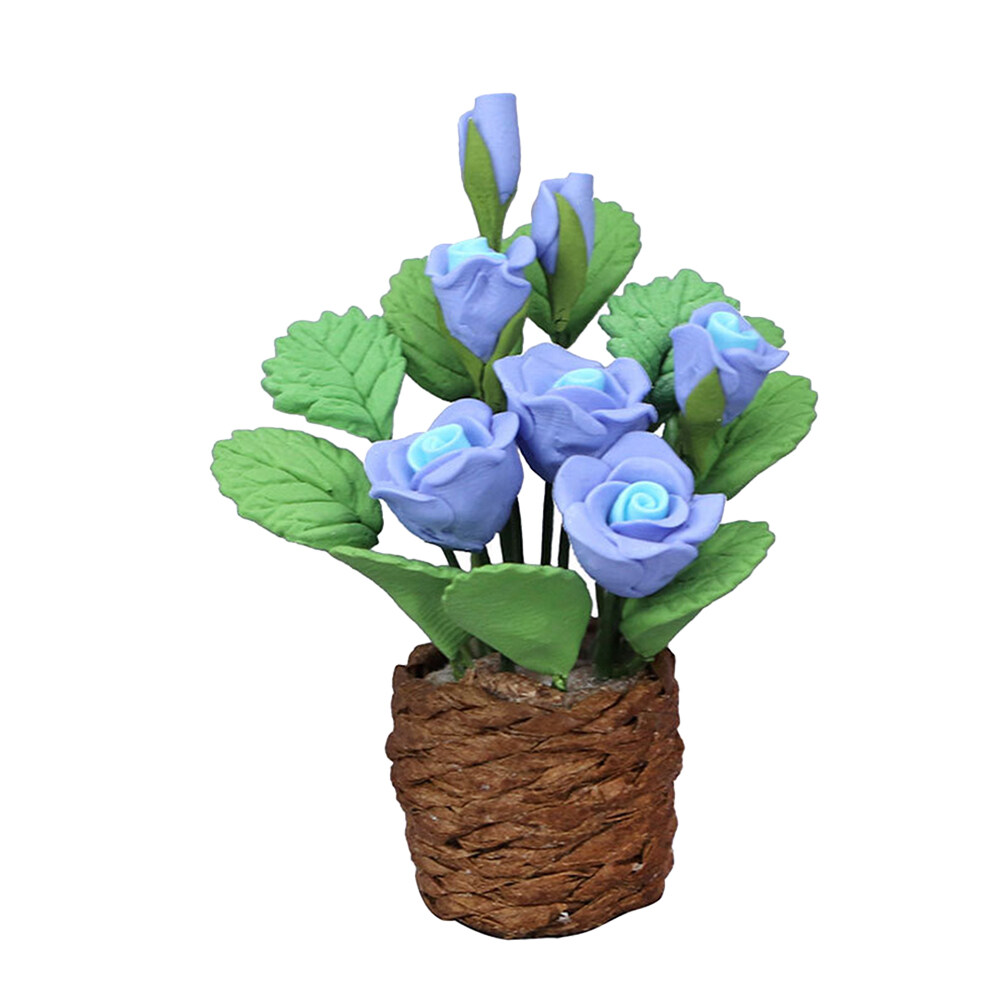 Mini Flower Pot Ornaments Miniature Landscape Planter Miniature