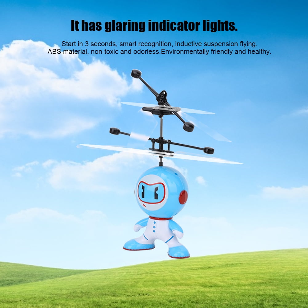 Mini Flying Robot Toy,Palm Sensing Robot Flying Suspension Toy With