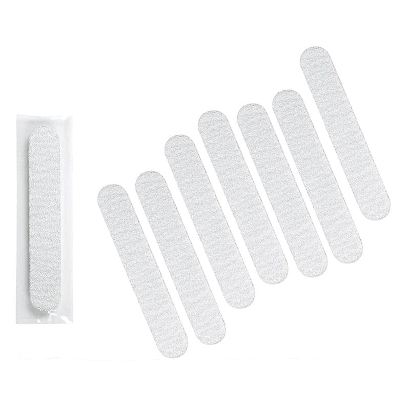 Mini Foam Nail File Zebra 100/100 Grit, Individually Wrapped 25 Count