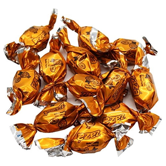 Mini Foil Orange Candy By-Design Orange Flavor Kosher By Zaza - (600gram) …