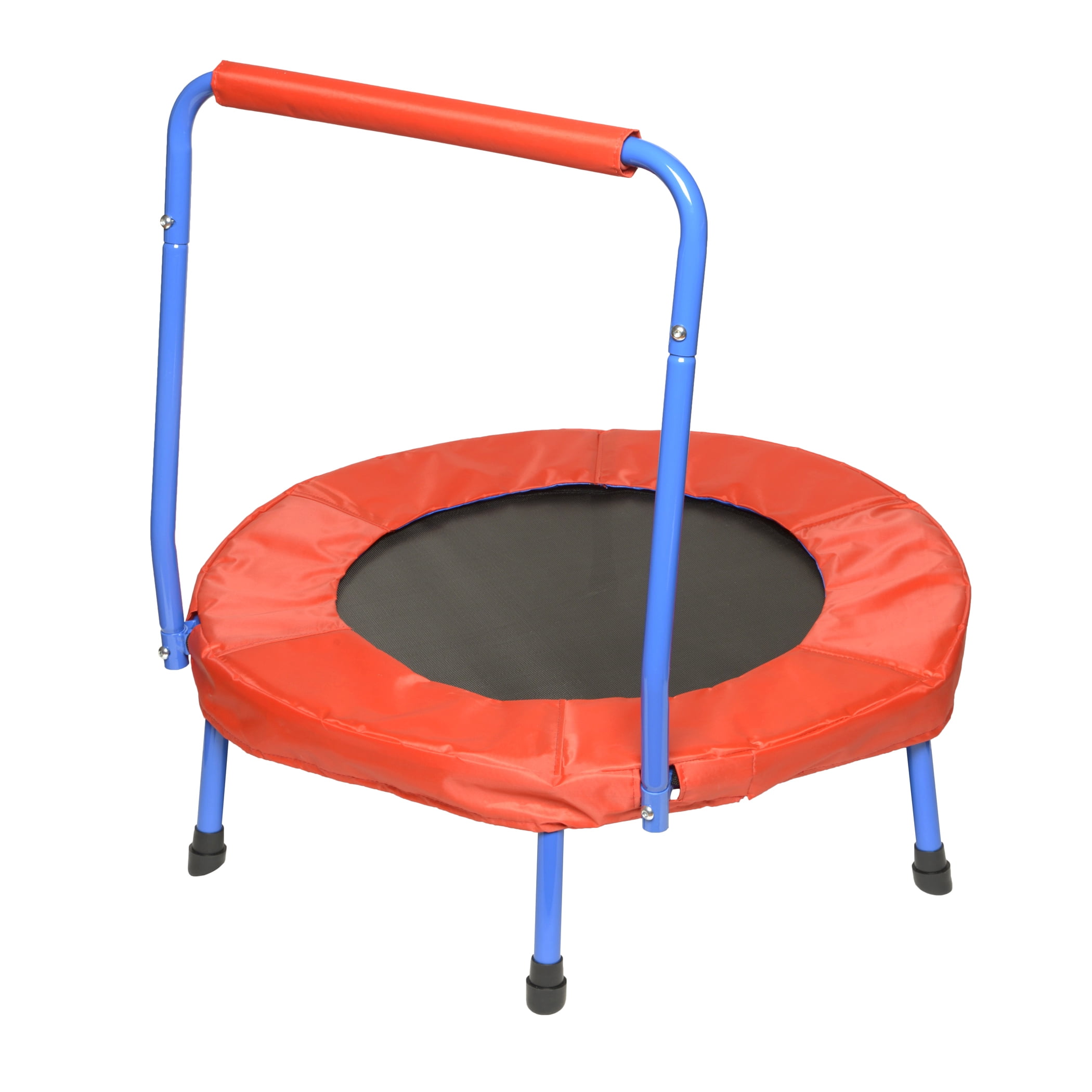 Fold and go outlet trampoline