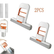 Mini Foldable Desktop Mop, Portable Mini Cleaning Sponge Mop, 2025 Self-Squeeze Sponge Cleaning Tool, Wet and Dry Use Cleaning System Small Cotton Mop for Bathroom, Kitchen, Desktop