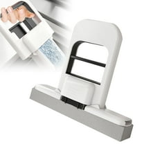 Mini Foldable Desktop Mop, Portable Self-Squeeze Short Mop, Wet and Dry Use Cleaning System, Small Spaces Portable Self-Squeeze Mops, Mini Lazy Hand Wash Short Device for Bathroom, Kitchen (1 PC)