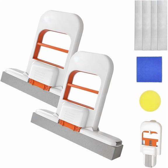Mini Foldable Desktop Mop – Self-Squeeze Cleaning Tool for Small Spaces, Wet & Dry Use in Bathroom, Kitchen & Cars