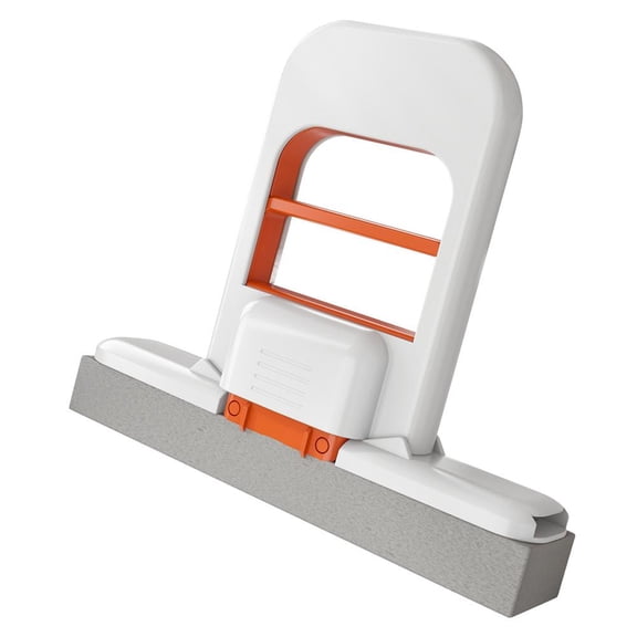 Mini Foldable Desktop Mop for Small Spaces - Portable Wet & Dry Hands-Free Cleaning Sponge Mop for Bathroom, Kitchen, Dishes, Tabletop, Glass