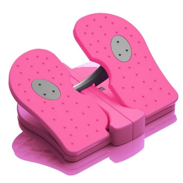 Mini Foldable Foot Pedal Exerciser Machine Under Desk Portable Stepper Foot Pedal Physical Therapy Leg Exercise Peddler Relieves Varicose Veins for Office Home Exercising Leg Muscles