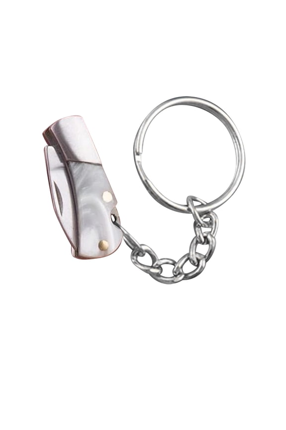 Mini Foldable Keychain Utility Knife, Portable Pocket Cutting Tool For Package Opening, Daily Use And Creative Gift Choice