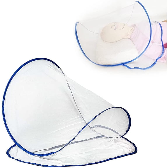 Mini Foldable Net for Head Ultralight Up Net Tent for Bedding Camping Travel Patio