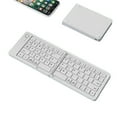 thumbnail image 1 of Mini Foldable Wireless Keyboard Slim Portable Bluetooth Keyboard Rechargeable Folding Keyboard for IOS Windows Android, 1 of 3