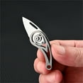 thumbnail image 1 of Mini Folding Pocket Knife, Compact Keychain Knife With Stainless Steel Blade For Opening Boxes, Packages, Daily Carry, Outdoor Use, 1 of 6