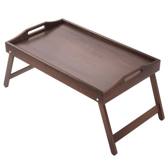 Mini Folding Table Multifunctional Household Bedroom Bed Wooden Tray Computer Solid Wood Table